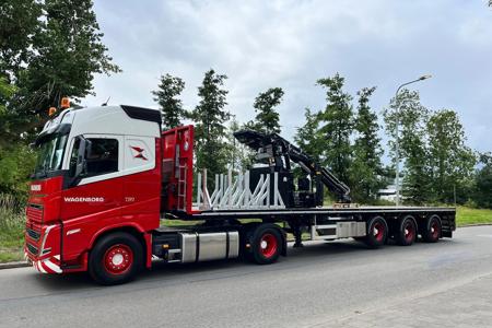Nieuwe vrachtwagen voor Wagenborg Nedlift